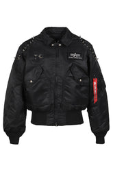 AI CWU 45/P FLIGHT JACKET (SPIKE VERSION) / BLK 
