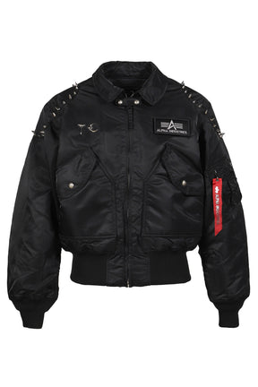 AI CWU 45/P FLIGHT JACKET (SPIKE VERSION) / BLK 