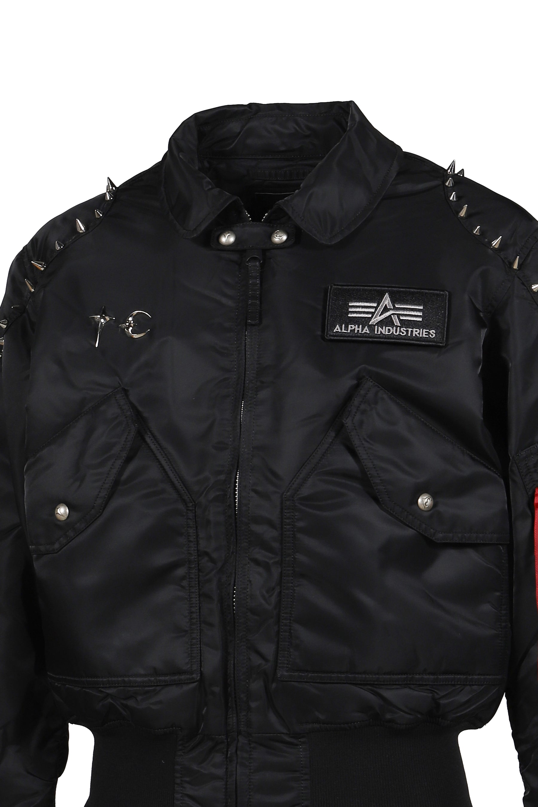 AI CWU 45/P FLIGHT JACKET (SPIKE VERSION) / BLK 