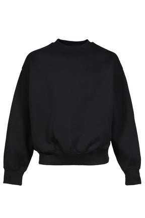 CLASSIC FIT FLEECE CREWNECK / VTG BLK