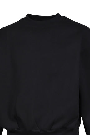 CLASSIC FIT FLEECE CREWNECK / VTG BLK