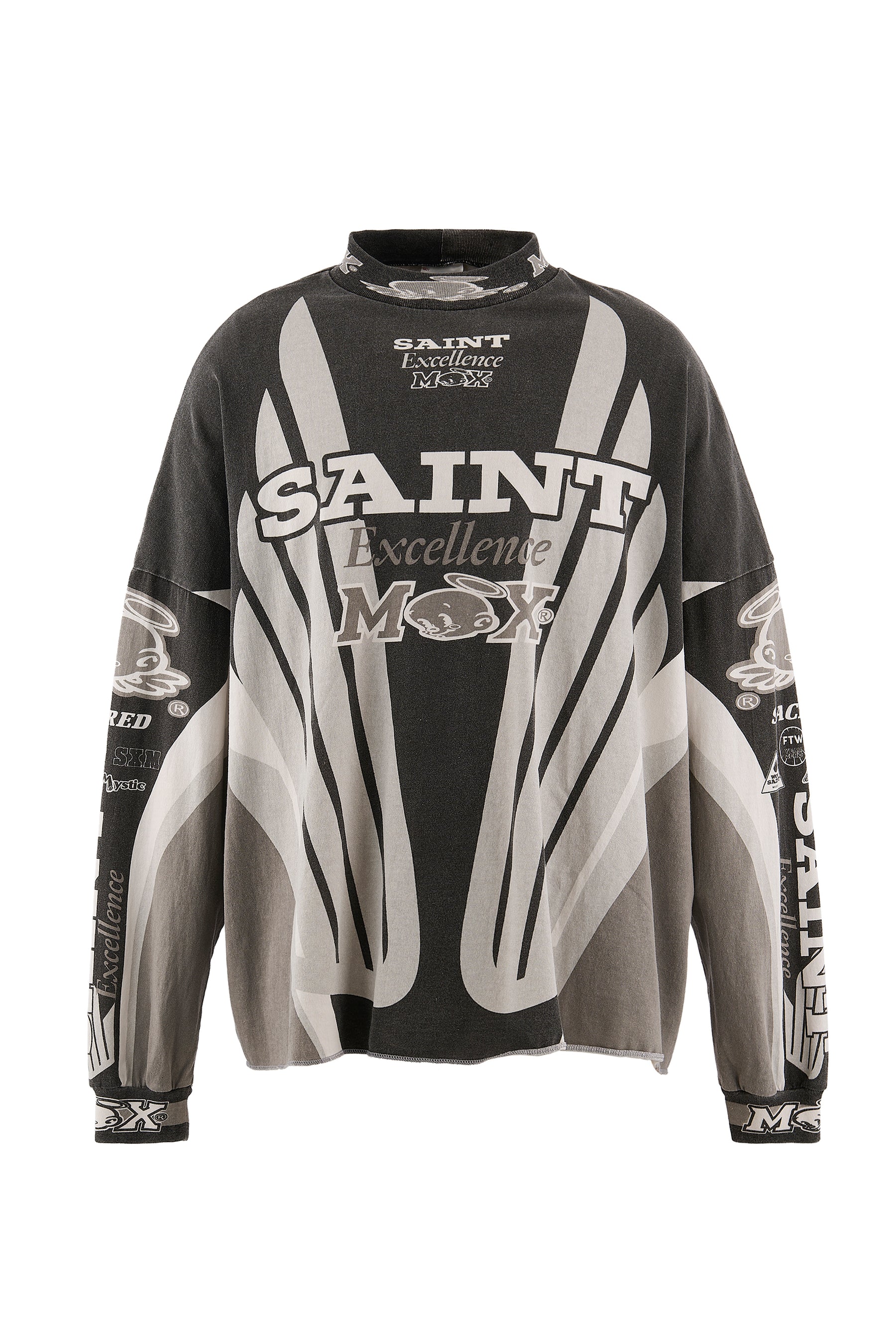 LS T-SHIRT/SAINT MX / BLK