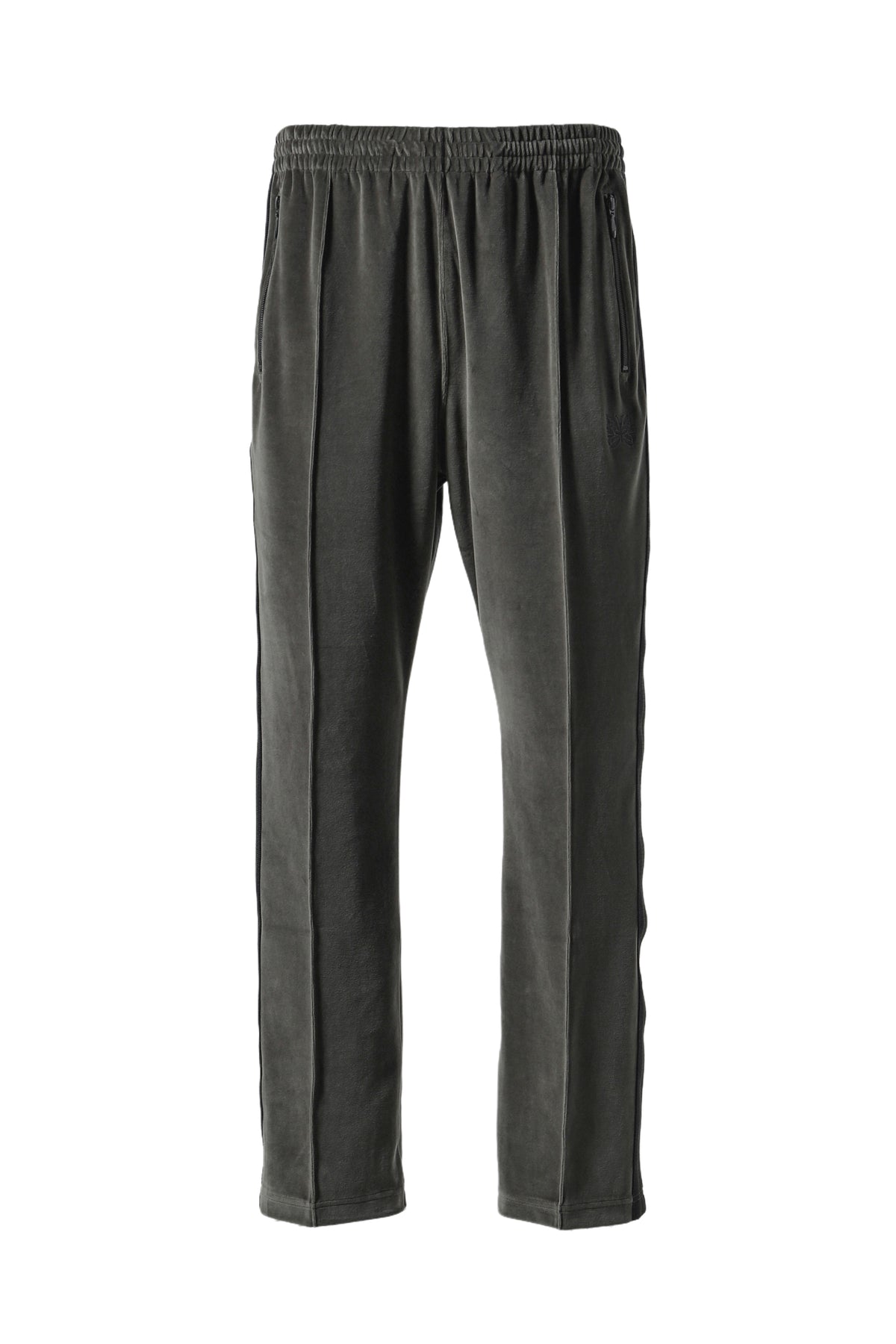 NARROW TRACK PANT - C/PE VELOUR / OLV