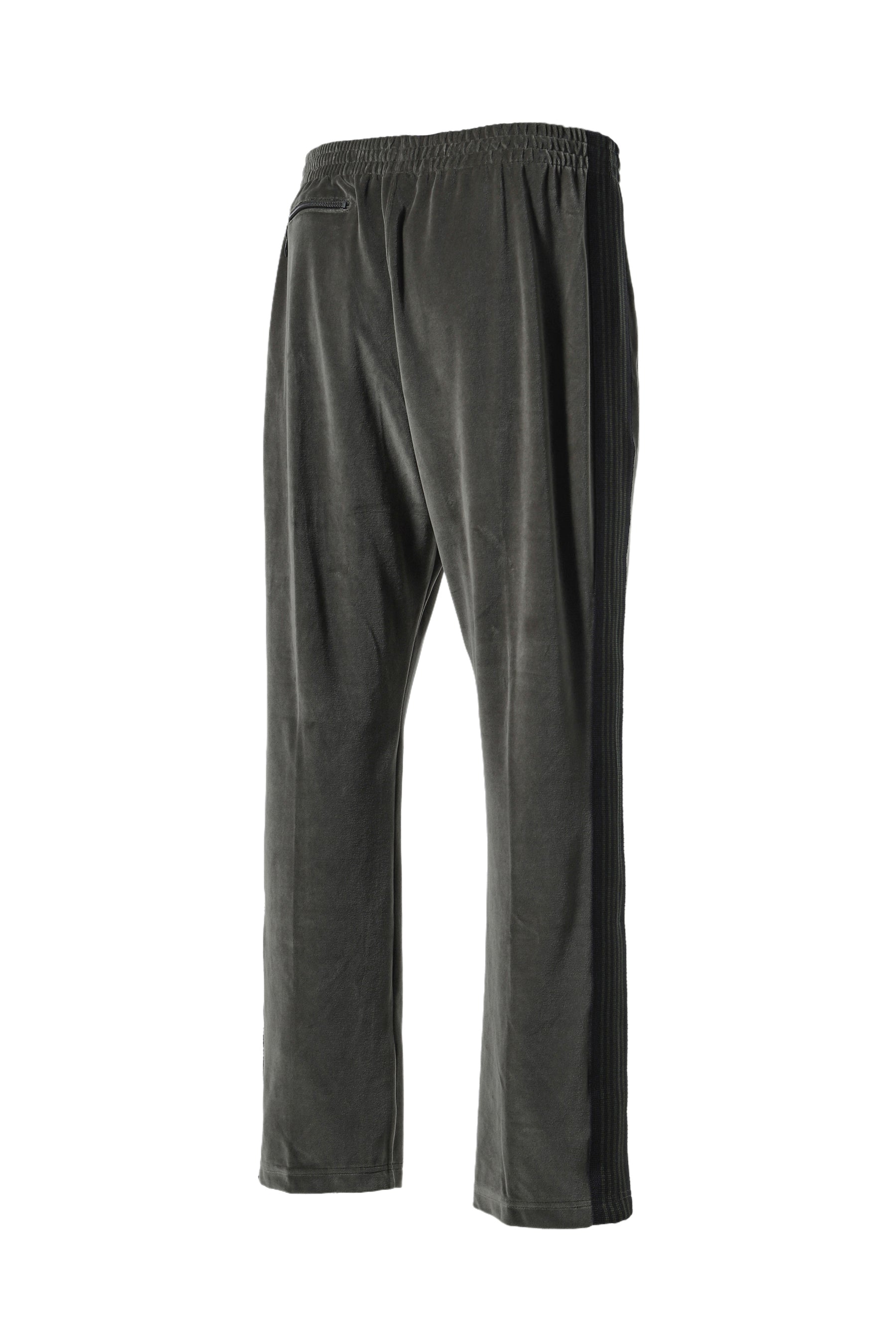 NARROW TRACK PANT - C/PE VELOUR / OLV