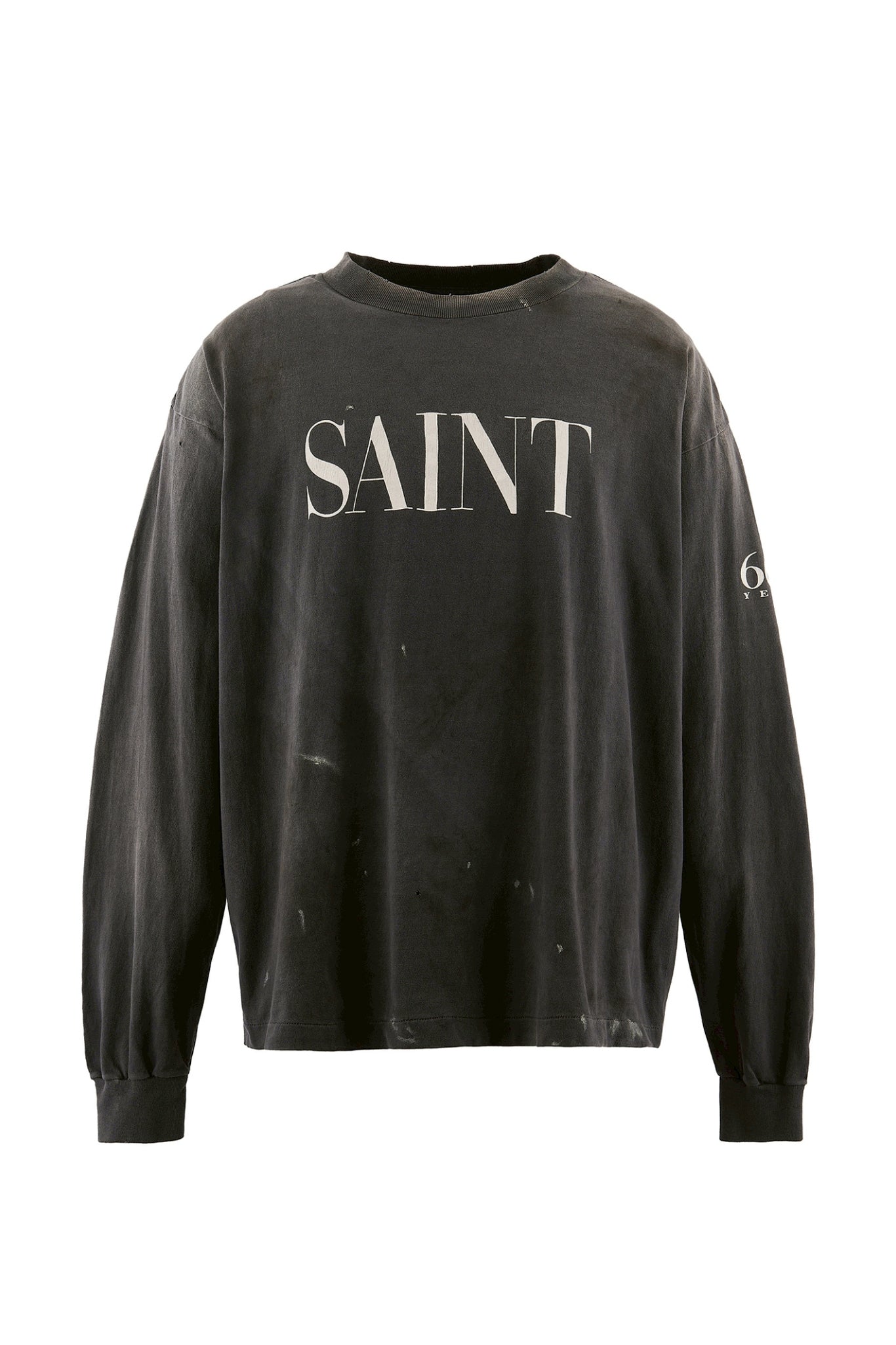 LS T-SHIRT/SAINT 666 / BLK