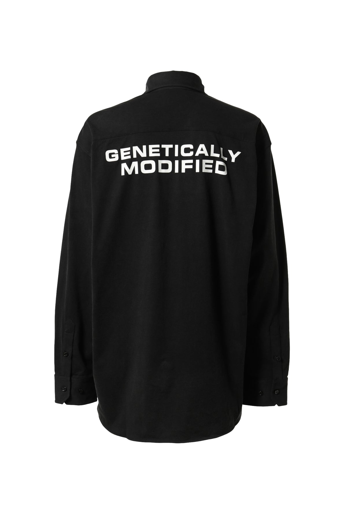 GENETICALLY MODIFIED JERSEY SHIRT / WASHED BLK
