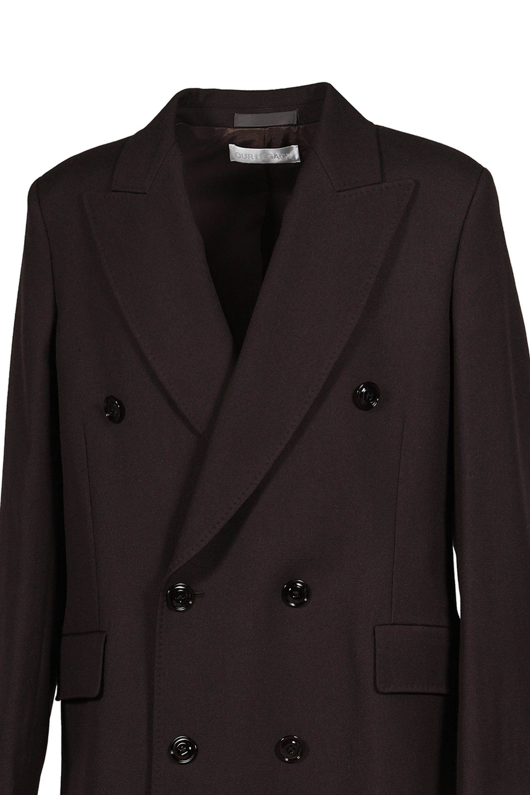 EXTENDED WHALE COAT / DEEP PANGOA