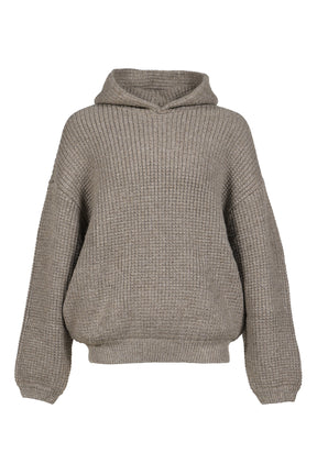 HEAVY WAFFLE 90S HOODIE / HOMESTEAD HEATHER