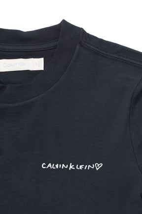 Calvin Klein SS23 BABY TEE / BLK -NUBIAN