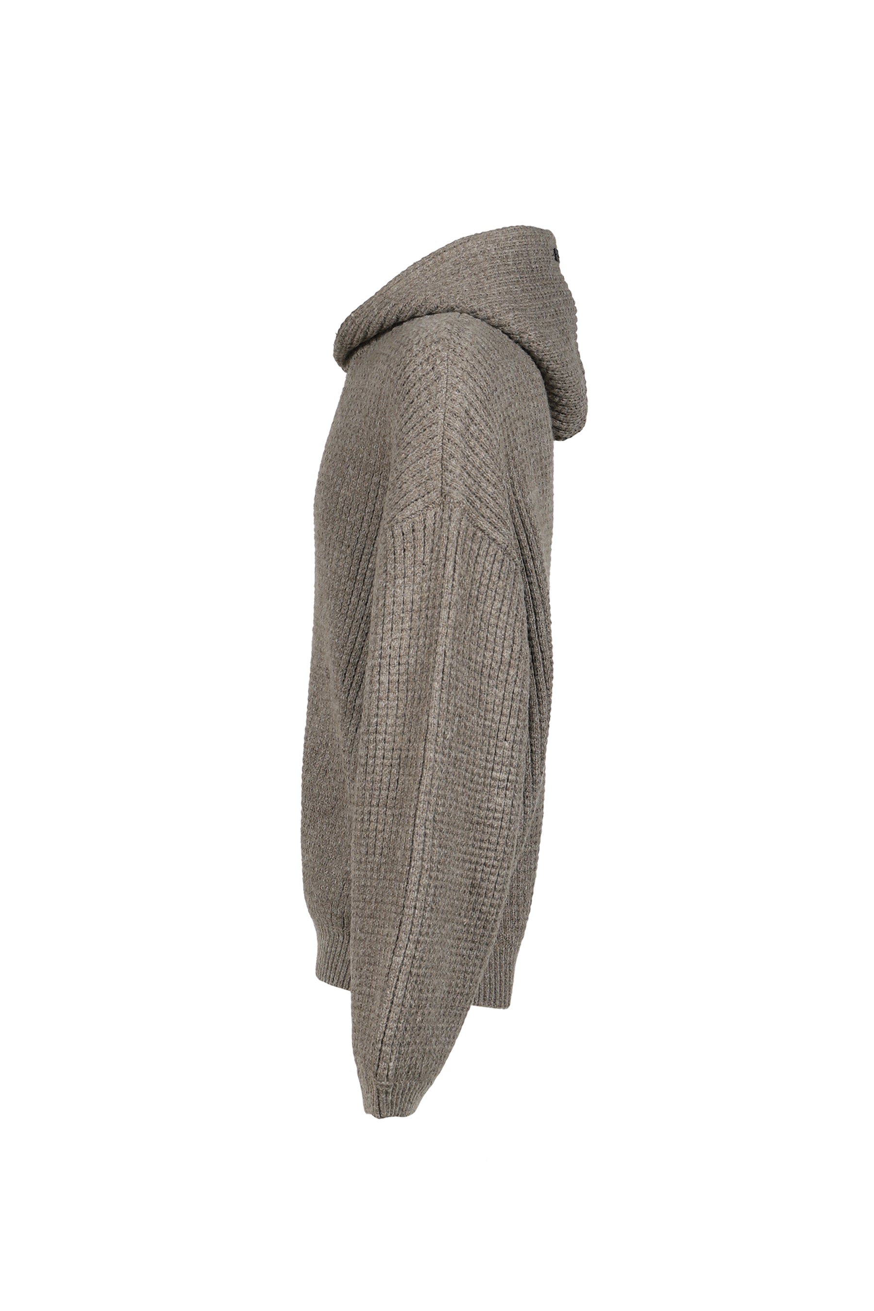 HEAVY WAFFLE 90S HOODIE / HOMESTEAD HEATHER