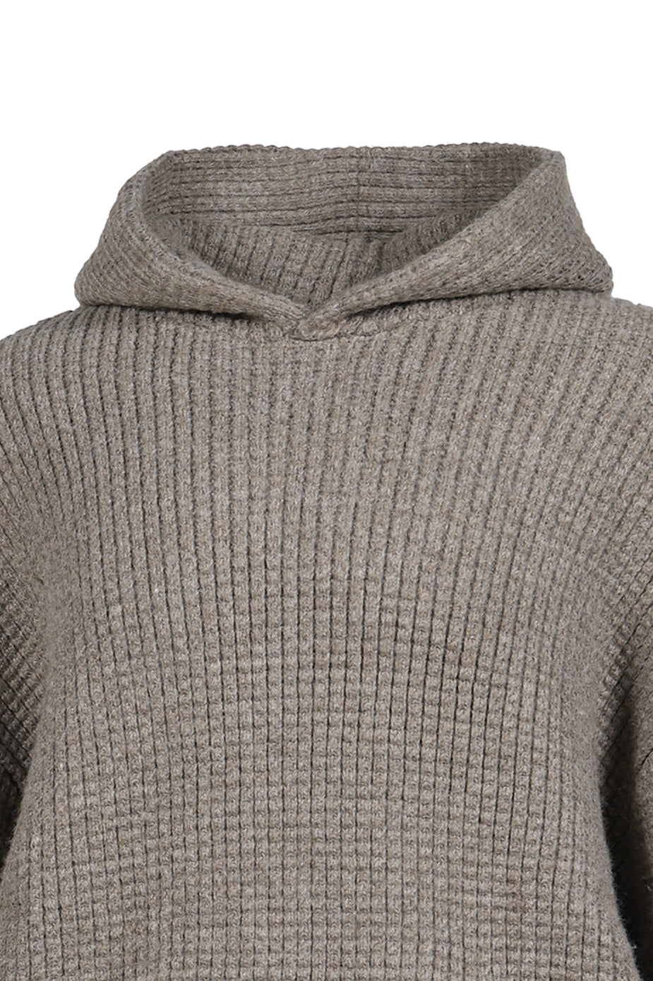 HEAVY WAFFLE 90S HOODIE / HOMESTEAD HEATHER