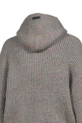 HEAVY WAFFLE 90S HOODIE / HOMESTEAD HEATHER