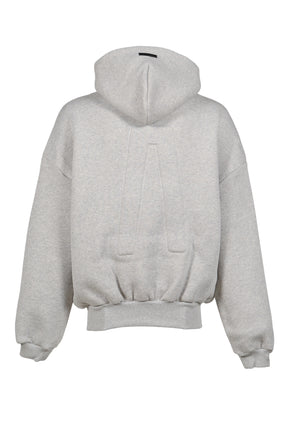 ATHLETIC HALFZIP HOODIE / MELANGE GRY 