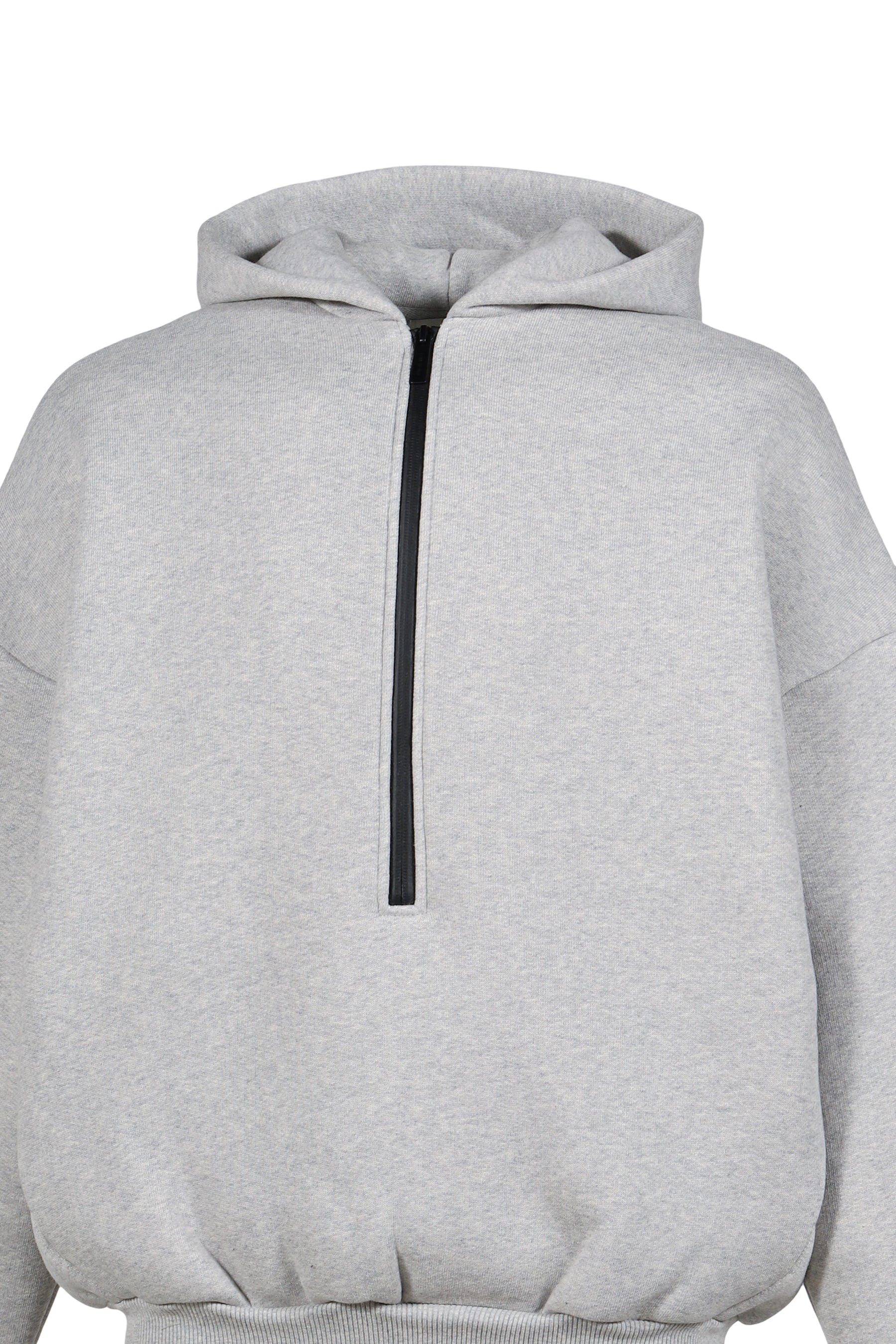 ATHLETIC HALFZIP HOODIE / MELANGE GRY 