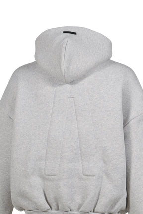 ATHLETIC HALFZIP HOODIE / MELANGE GRY 