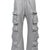 FADE TRIPLE CARGO PANTS TYPE-2 / GRY