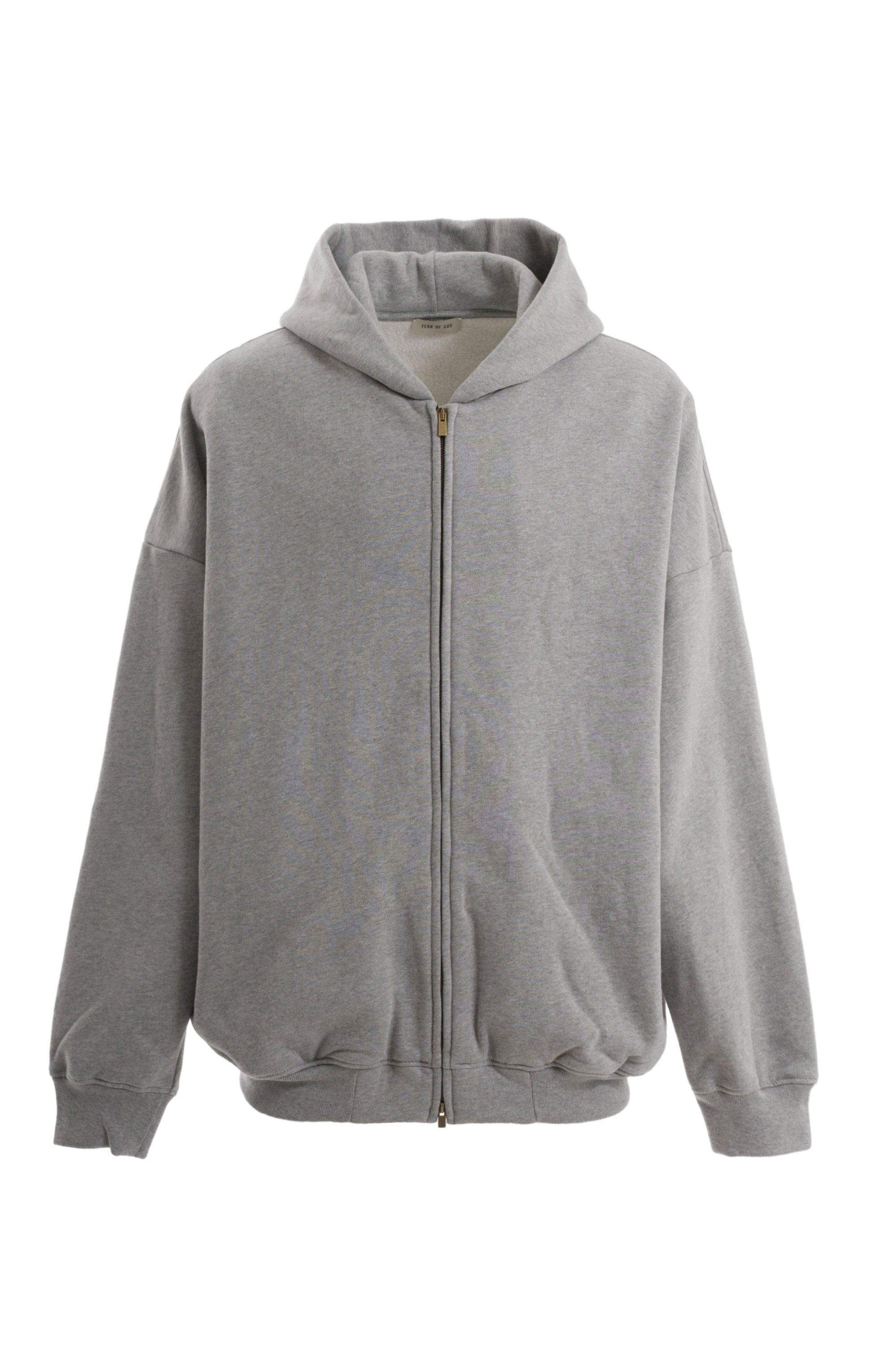 Fear of God FW22 ETERNAL FLEECE ZIP HOODIE / WARM HEATHER GREY