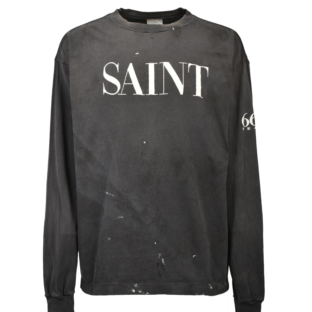 SAINT Mxxxxxx セントマイケル SS26 LS T-SHIRT/SAINT 666 / BLK
