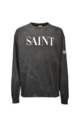 LS T-SHIRT/SAINT 666 / BLK