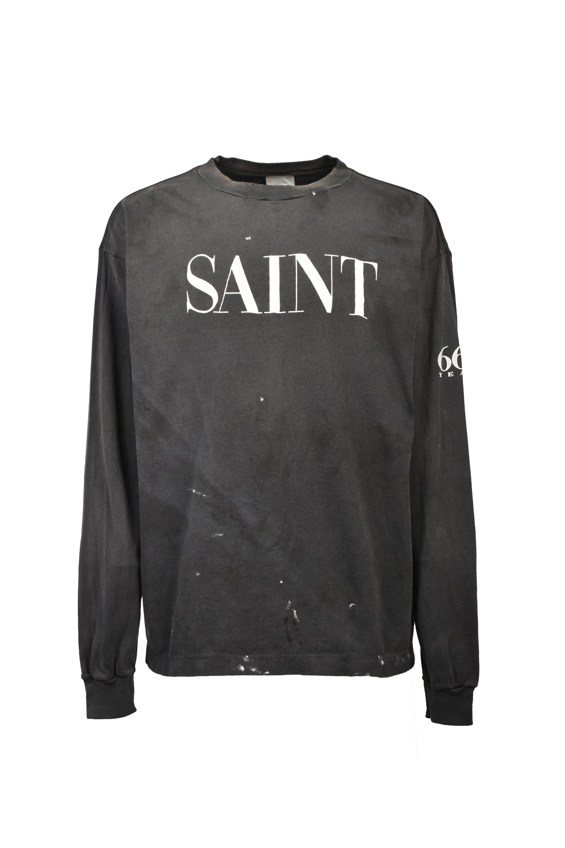 LS T-SHIRT/SAINT 666 / BLK