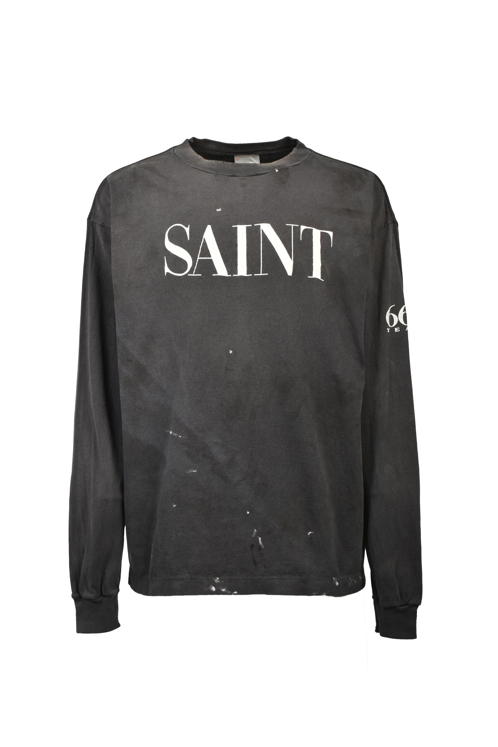 LS T-SHIRT/SAINT 666 / BLK