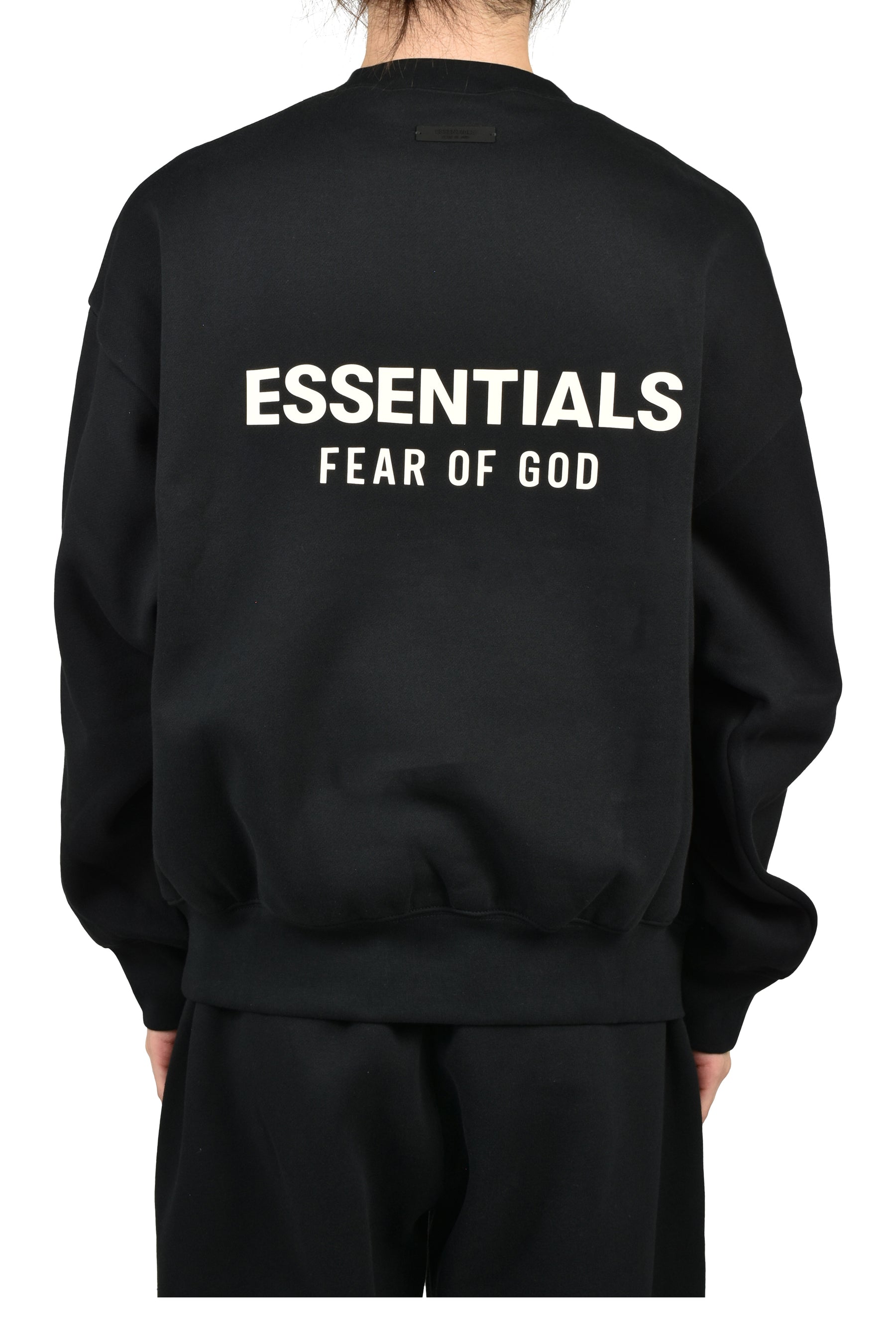 CLASSIC FIT FLEECE CREWNECK / VTG BLK