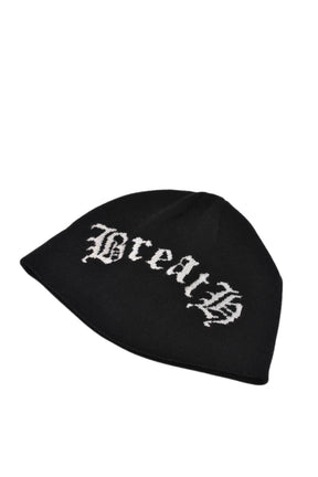 OLD ENGLISH LOGO BEANIE / BLK