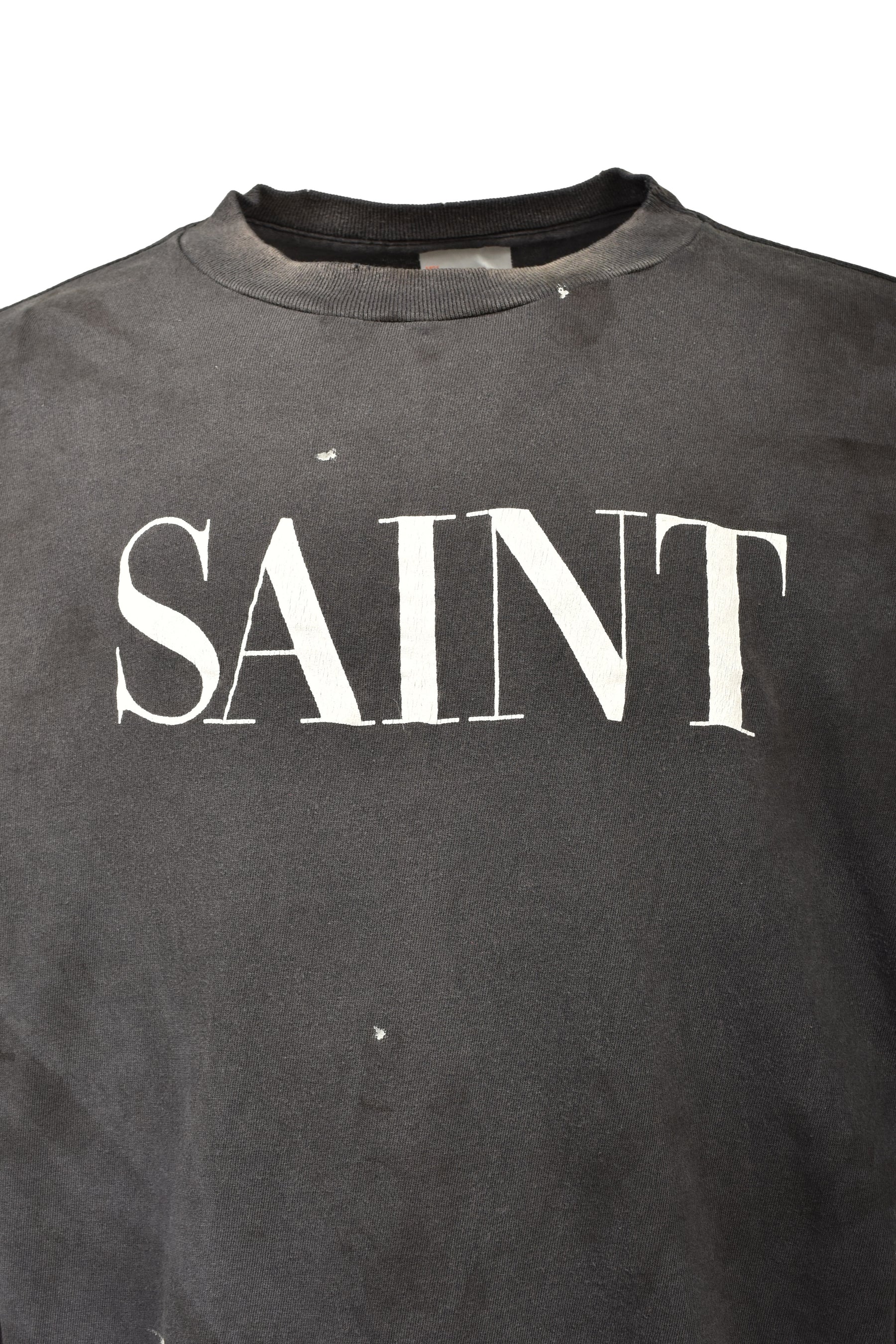 LS T-SHIRT/SAINT 666 / BLK
