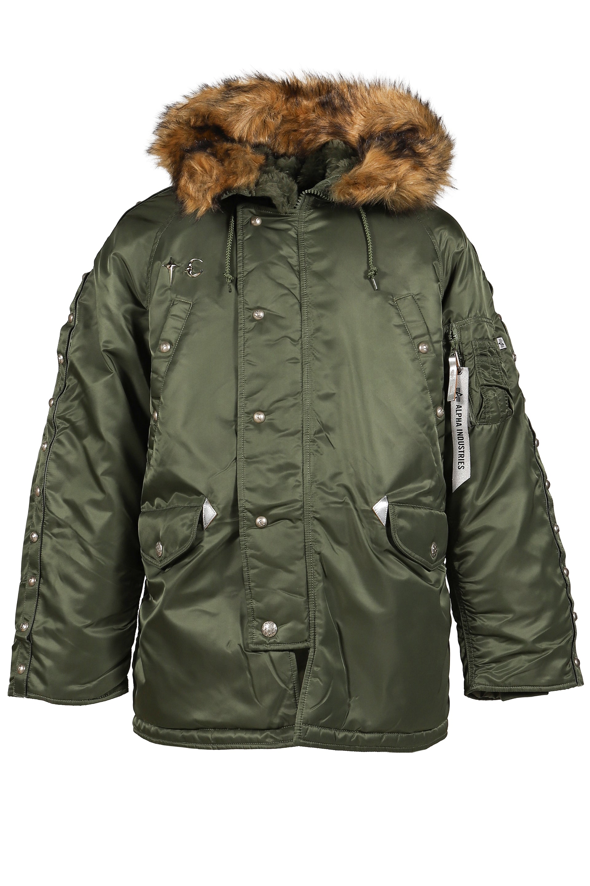 AI N-3B PARKA (DETACHABLE RIVET VELCRO) / SAGE