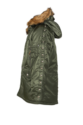 AI N-3B PARKA (DETACHABLE RIVET VELCRO) / SAGE 