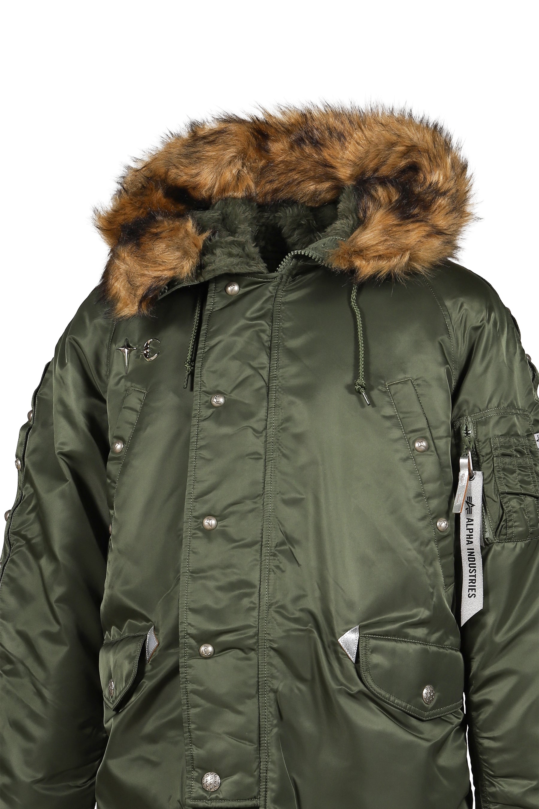 AI N-3B PARKA (DETACHABLE RIVET VELCRO) / SAGE 