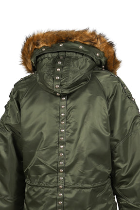 AI N-3B PARKA (DETACHABLE RIVET VELCRO) / SAGE 