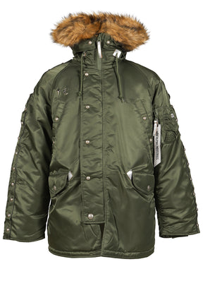 AI N-3B PARKA (DETACHABLE RIVET VELCRO) / SAGE 