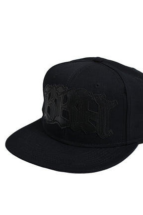 BRH LOGO PATCH CAP / BLK