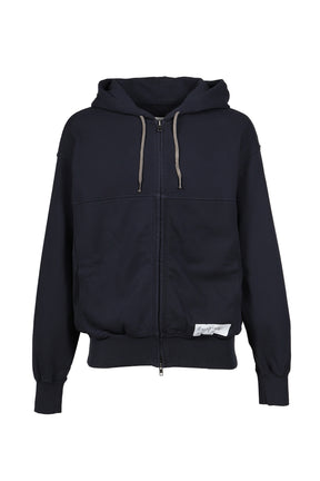 X-RAY ZIPPED HOODIE / BLU