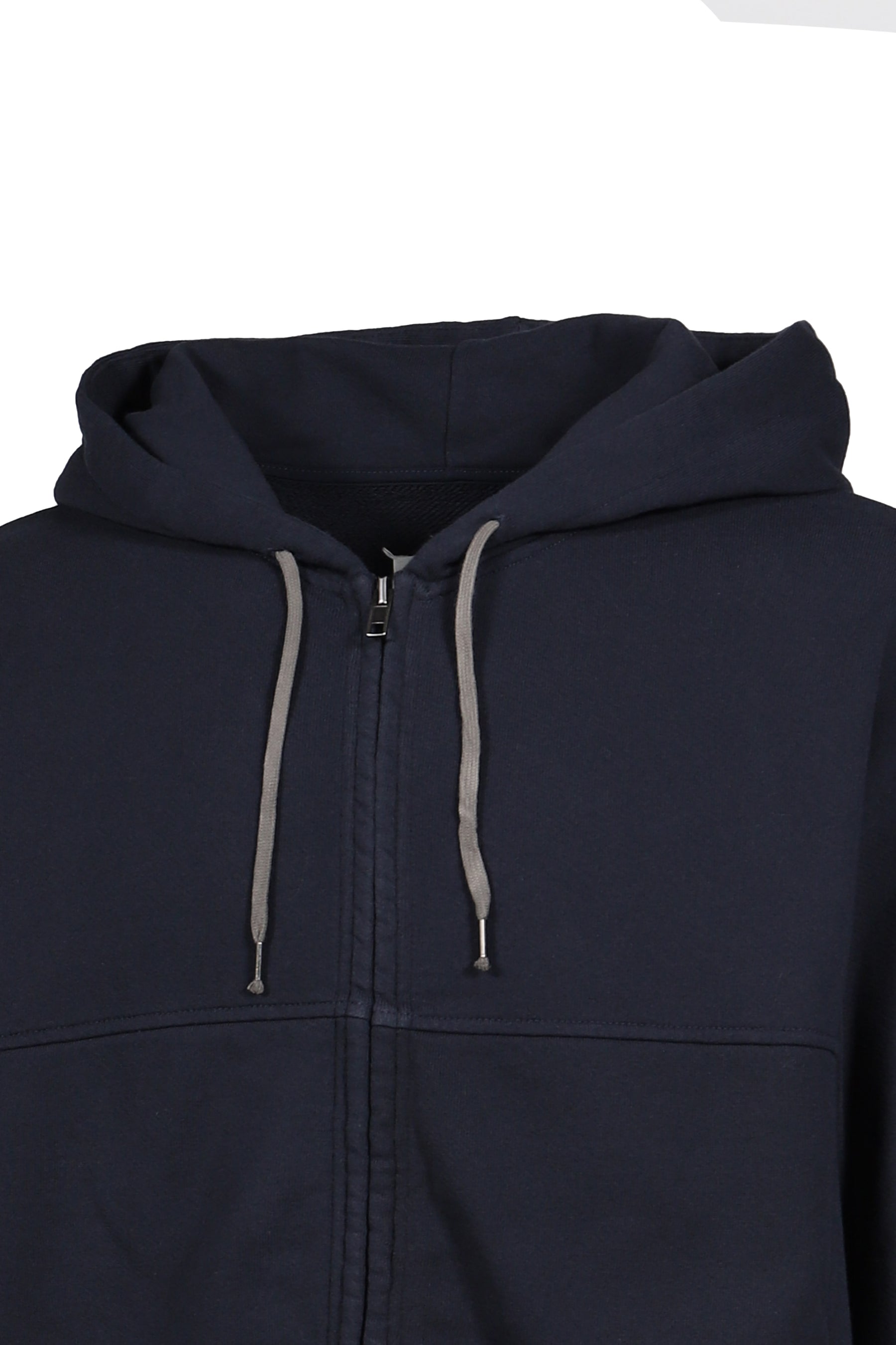 X-RAY ZIPPED HOODIE / BLU