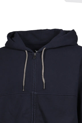 X-RAY ZIPPED HOODIE / BLU