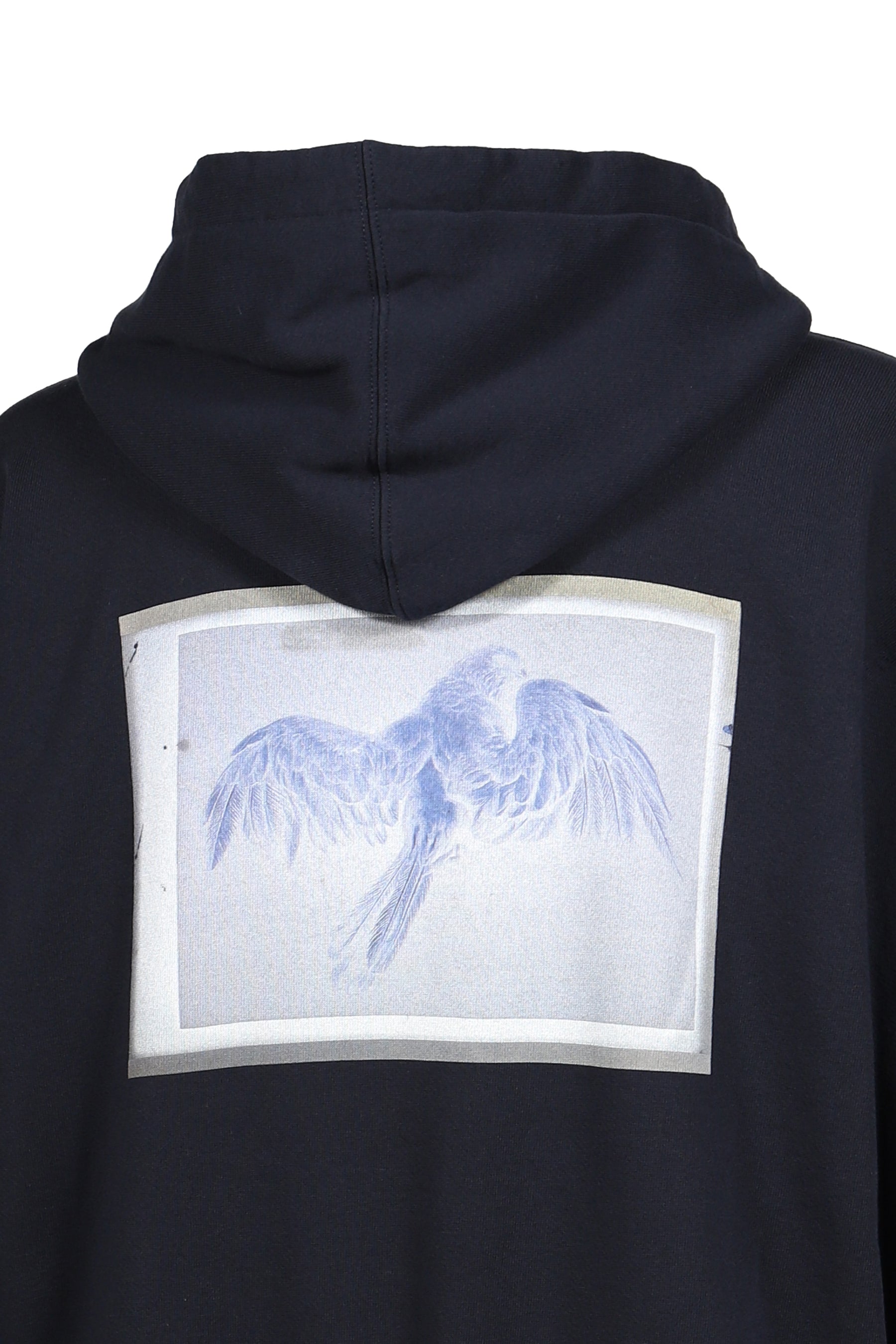 X-RAY ZIPPED HOODIE / BLU