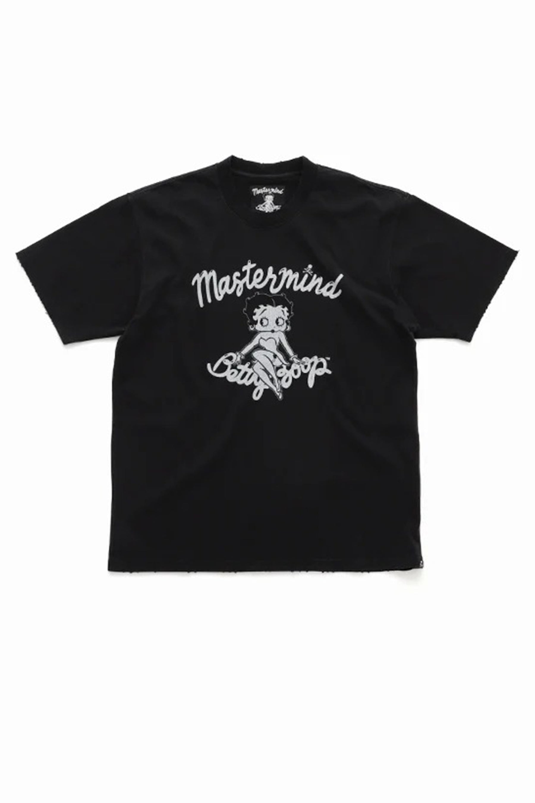 S/S TEE (DAMEGED) REGULAR FIT / MONOCHROME