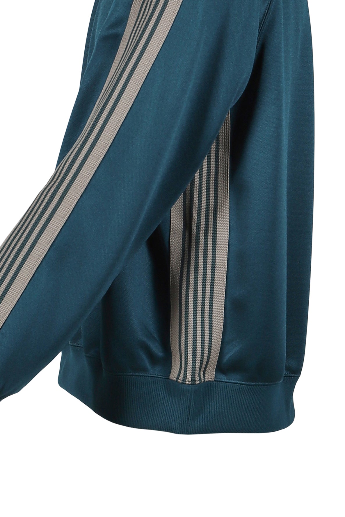 TRACK CREW NECK SHIRT - POLY SMOOTH / GRN