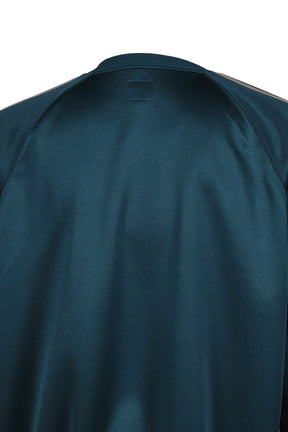 TRACK CREW NECK SHIRT - POLY SMOOTH / GRN