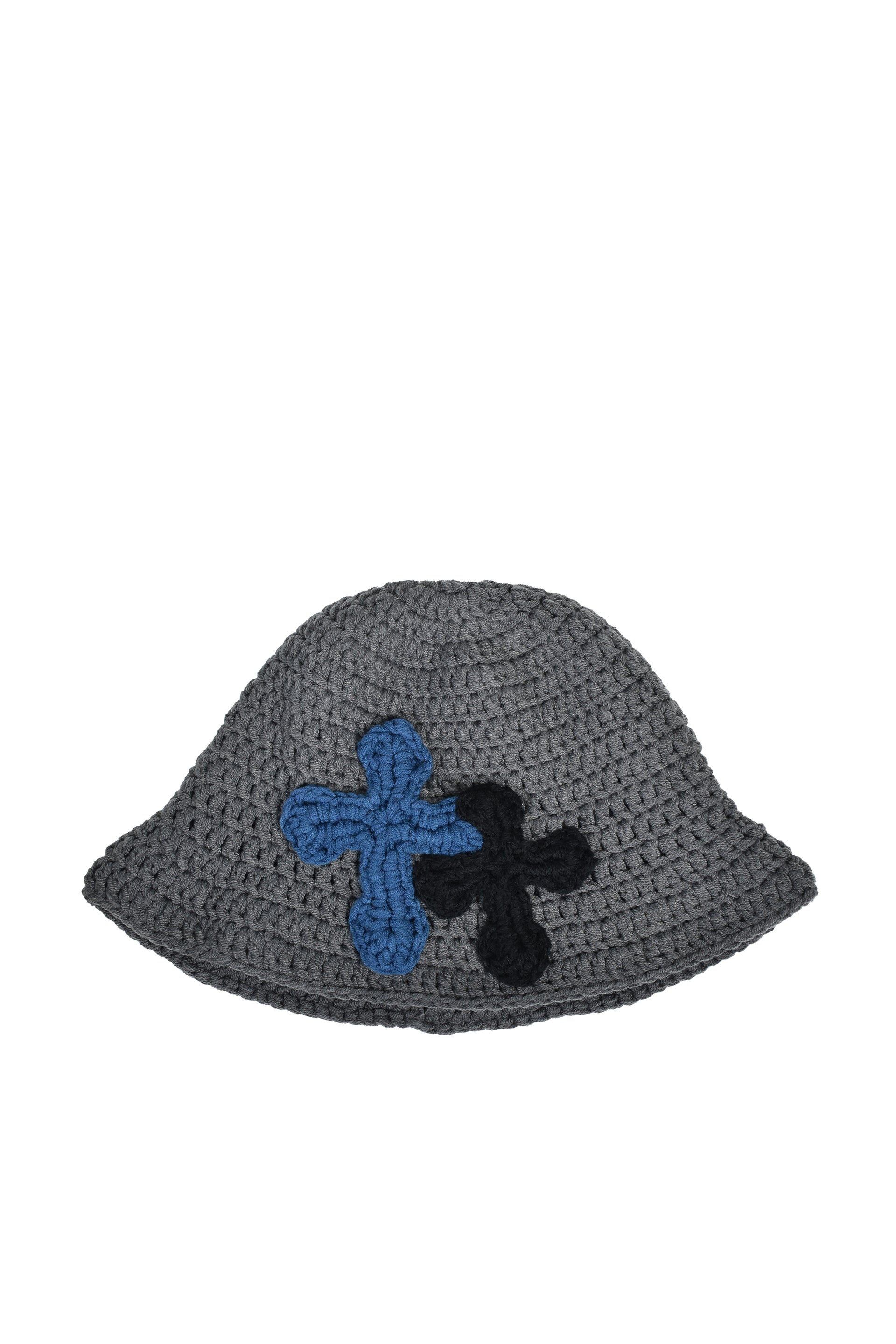 3D CROSS KNITHAT / GRY