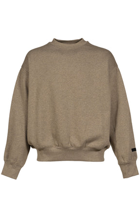 CLASSIC FIT FLEECE CREWNECK / HOMESTEAD HEATHER 