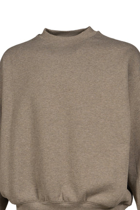 CLASSIC FIT FLEECE CREWNECK / HOMESTEAD HEATHER 