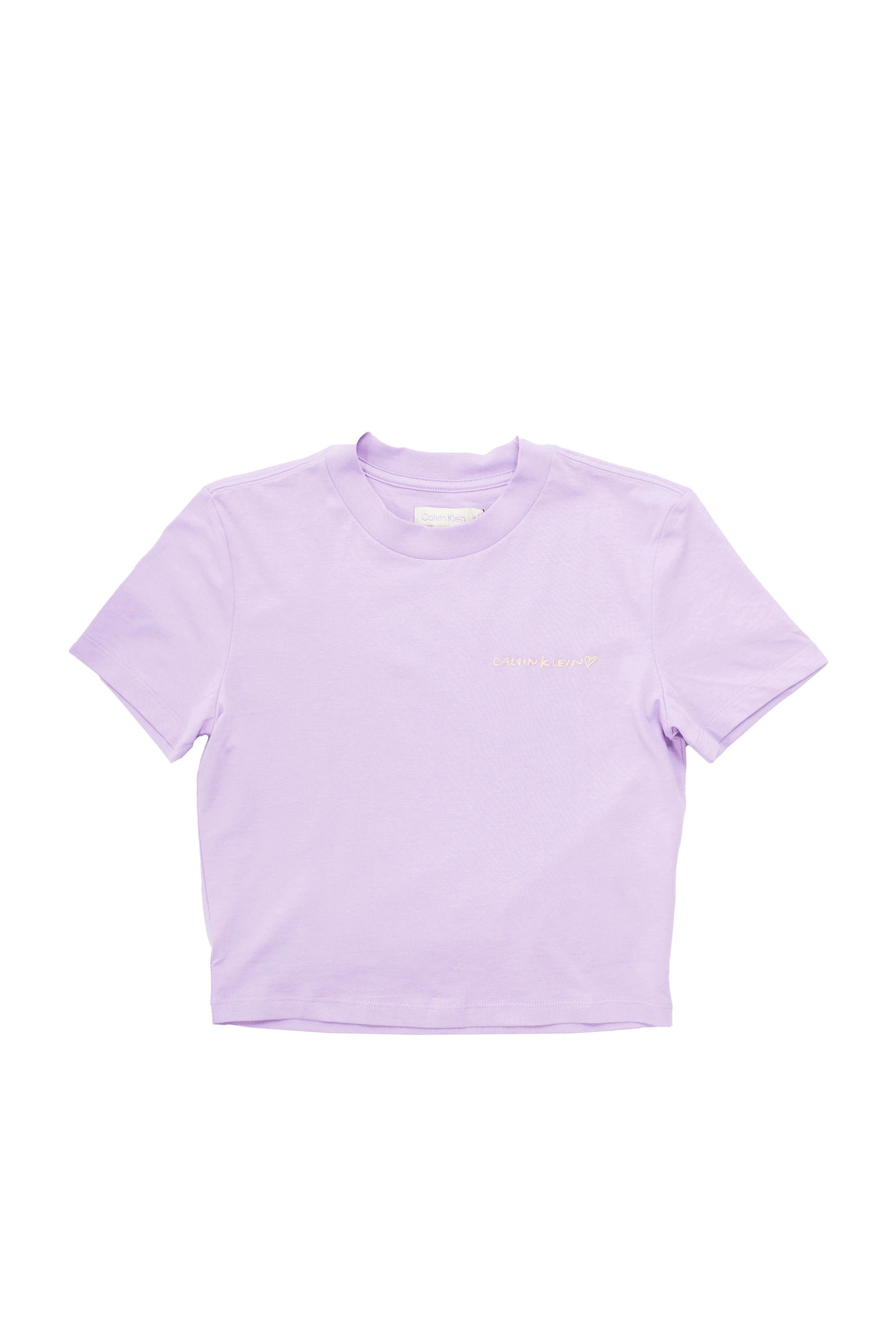 Calvin Klein SS23 BABY TEE / LILAC -NUBIAN