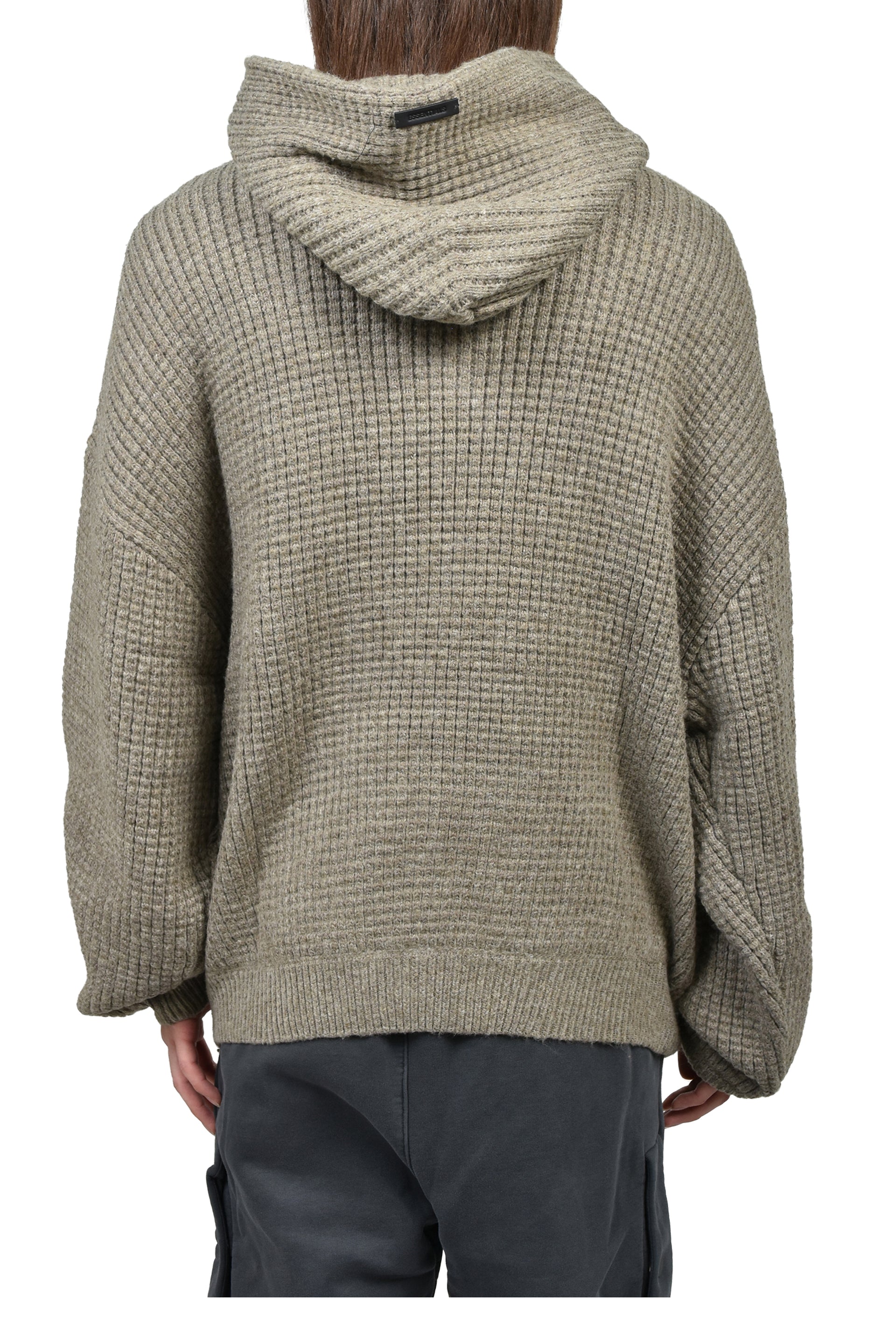 HEAVY WAFFLE 90S HOODIE / HOMESTEAD HEATHER