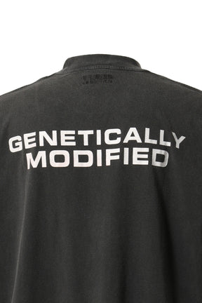 GENETCALLY MODIFIED T-SHIRT / WASHED BLK