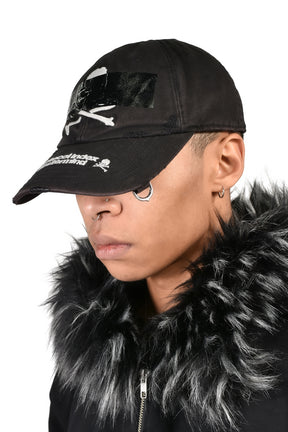 DUCT TAPE VINTAGE CAP / BLK