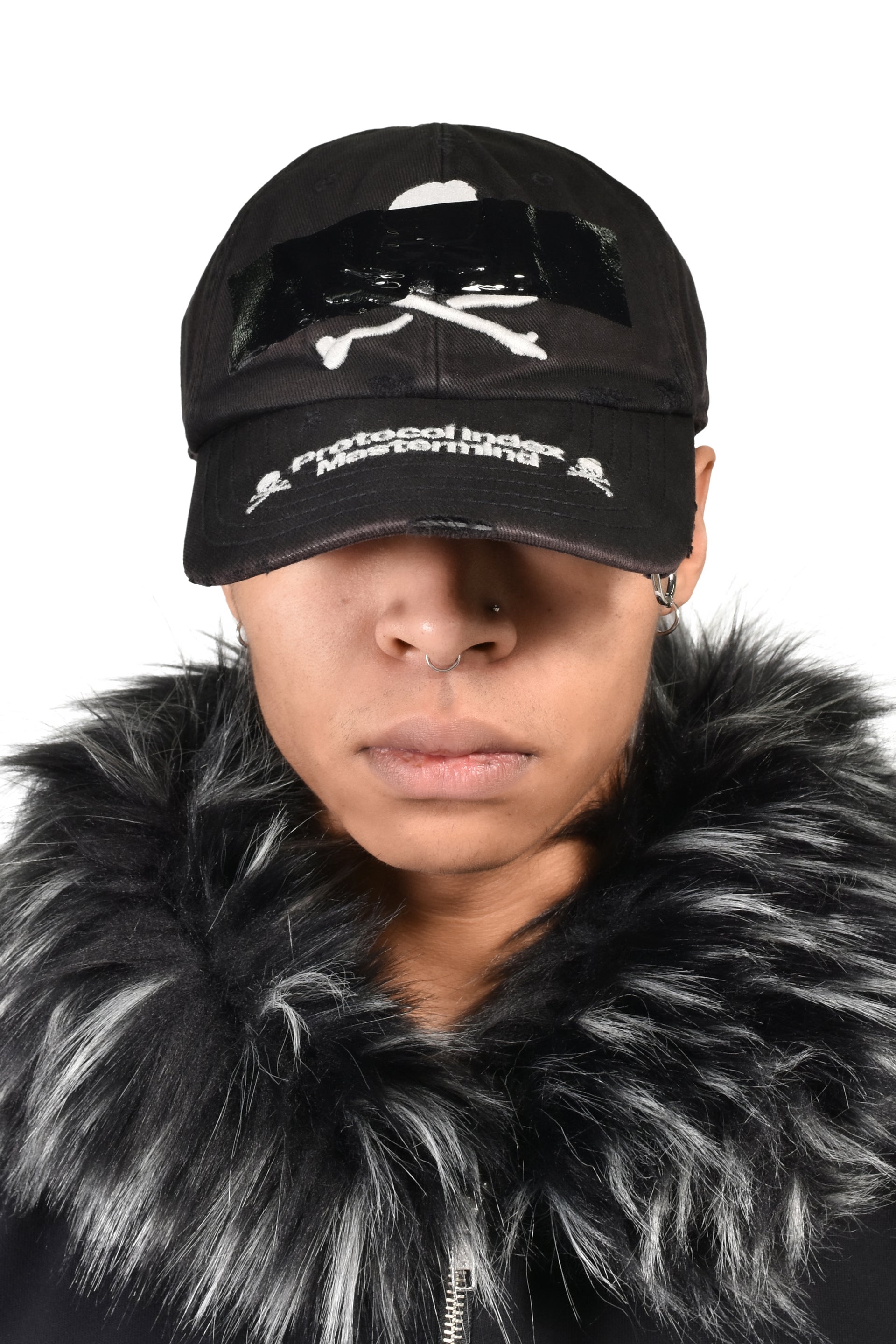 DUCT TAPE VINTAGE CAP / BLK