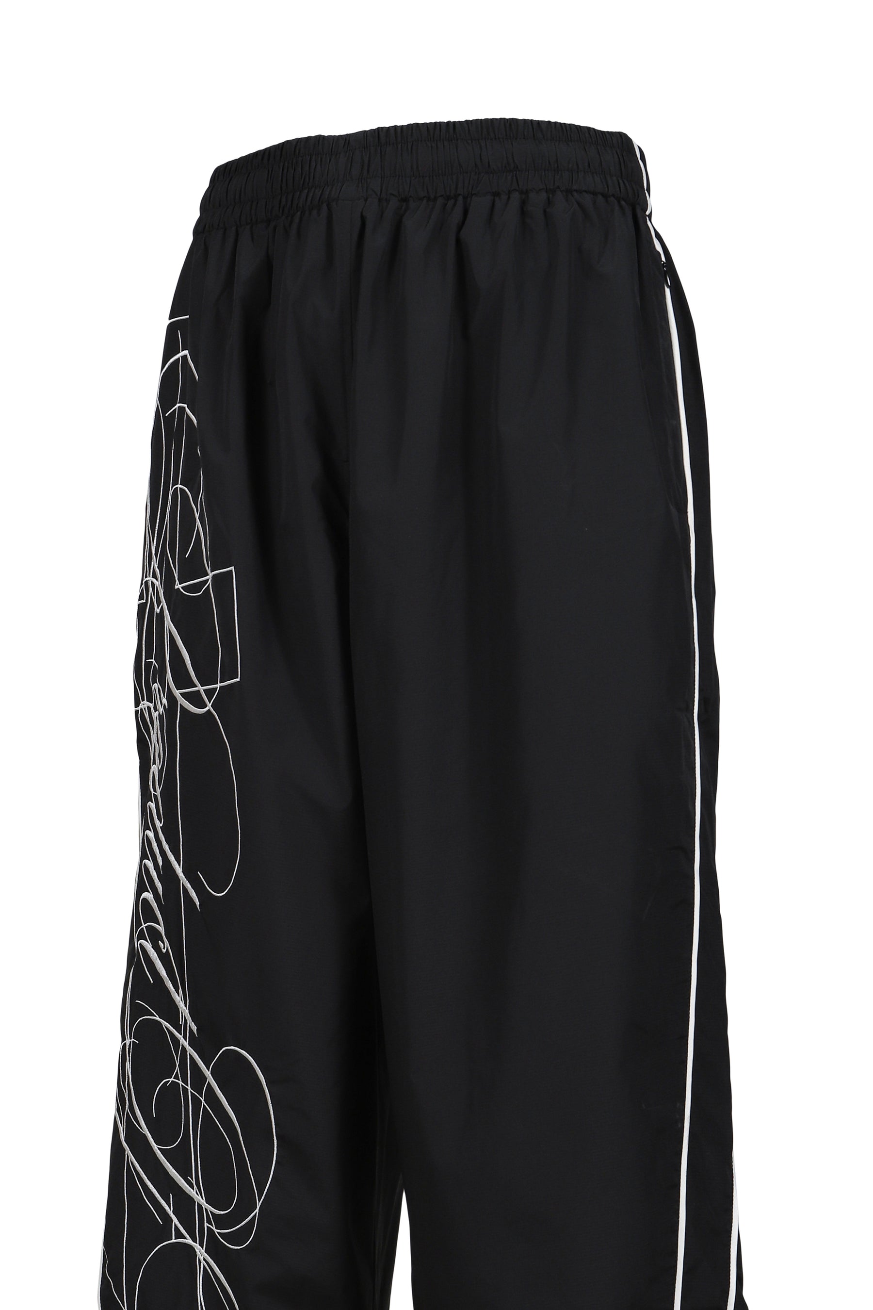 POA BLACK VAPOR TRACKSUIT BOTTOMS / BLK